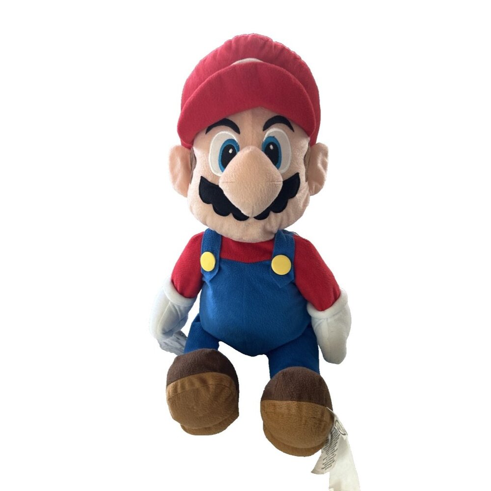 Super Mario Plush 22" Tall Nintendo‎ 2014 Edition Super Mario